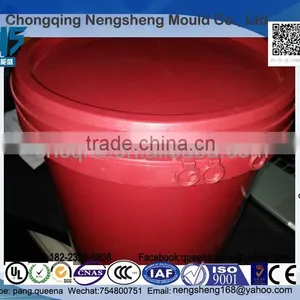 Factory Direct Supply 10l Plastic PP Material Factory Direct Supply Oil Paint 10L Buckets With Lid and Handle thumbnail-1