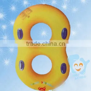 Cheap Custom Pvc Inflatable Twin Swim Ring thumbnail-5