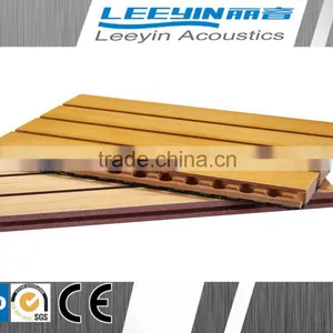 Sound Absorption Mdf Wooden Grooved Panel for Auditorium thumbnail-3