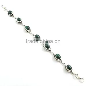 925 Silver Bracelet Malachite Jewelry Sterling Silver Jewelry Wholesale Ebay Jewelry Fashion Bracelet thumbnail-1