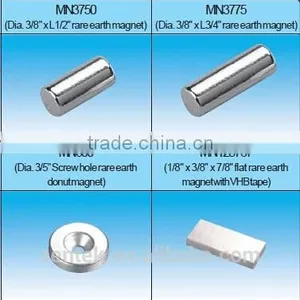 Flat Rare Earth Magnet MN3775 thumbnail-1