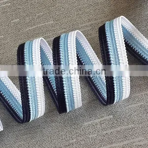 Colorful Knitted Nylon Polyester Cotton Webbing Tape thumbnail-1