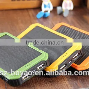 2016 New Model Solar Power Bank , Universal Portable Solar Power Bank With Dual Output thumbnail-3