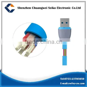 Ome Perfumed Data Cable Dual Side Micro Usb Cable For Samsung/ Iphone thumbnail-5