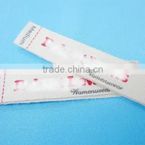 In House Produced Raised Screen Printed Cotton TWill Label thumbnail-3