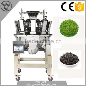 10-500g Tea 10 Heads Multihead Weigher Scented Tea Weighing Scale thumbnail-1