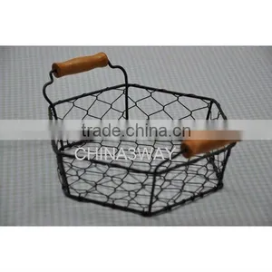 Custom Colorful Comestic Storage Wire Baskets thumbnail-3