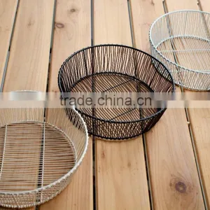 Custom Colorful Comestic Storage Wire Baskets thumbnail-1