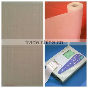 12-Channel ECG Paper / 183mm*130mm-200P Z Fold Electrocardiograph Paper for Kenz 1207 thumbnail-1
