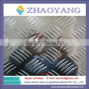 1100 3003 5052 5 Bar Aluminum Checkered Plate thumbnail-1