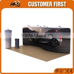 Aluminum And Tension Fabric Display Booth thumbnail-1