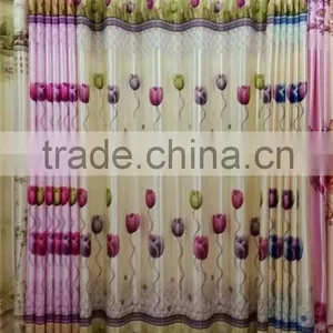 2.80-3.20m Width Living Room Curtains Print Fabrics Ready Made Curtains thumbnail-2