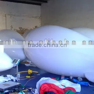 White Helium PVC Plane For Event Decoration thumbnail-1