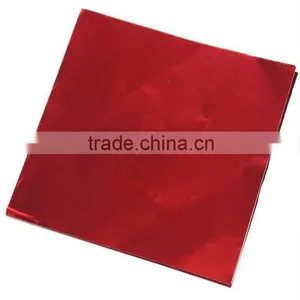 Red Golden Candy Sweets Chocolate Foil Wrappers thumbnail-1