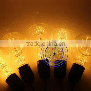 Diamond Shape Led Firework Bulb D95 E27 Base Decorative Light Bulb thumbnail-5