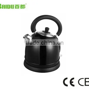 Baidu Wholesale Classic Design 1.8L Long Spoute Stainless Steel Electric Kettle Anti Slip Base thumbnail-3