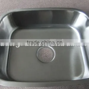 Single Bowl Stainless Steel Hand Made Kitchen Sink GR-A04 thumbnail-1