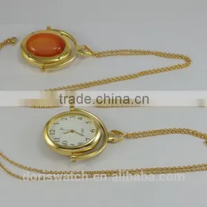 2015 New Fashion Pocket Watch Pendant Hanging Pocket Elegant Charming STONE Watch Wholesale thumbnail-5