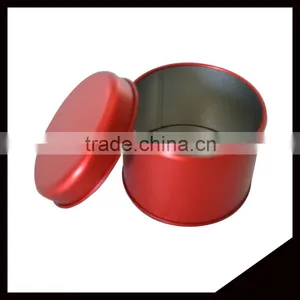 Best Popular Logo Customized Tinplate Small Round Candle Tin Box thumbnail-2