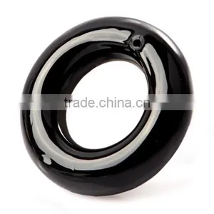 Black Round Weight Power Swing Ring for Golf Clubs Warm up Training Aid thumbnail-3