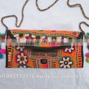 Traditional Handmade Antique Etnic Vintage Banjara Clutch Bags/Vintage Banjara Clutch Bags thumbnail-1