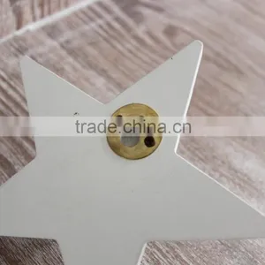 Wood Cross Wall Decor of White Star Decoration thumbnail-2