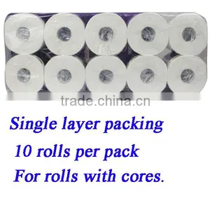 Only One in China 2 Layers Packing High Speed Automatic 4 to 24 Roll per Pack Toilet Paper Multi Roll Packing Machine thumbnail-2