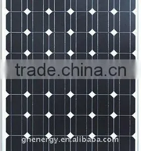 125*125mm Mono 12v 100w Solar Panel PV Module thumbnail-1