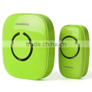 Forrinx Direct Supply Wireless Doorbell 220VDC Plug-in Power Bird Sound Doorbell Water Proof CE thumbnail-5