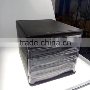 Five Plastic Drawer Filing Cabinet Office Storage thumbnail-2