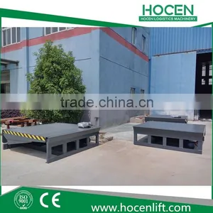 8T, 10t, 12T, 15T Warehouse Fixed Electric Hydraulic Trailers Heavy Duty Loading Ramp For Sale thumbnail-1