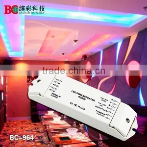 BC-964 DC5V-24V RGBW 4 CH Led Power Amplifier Led Power Repeater thumbnail-2