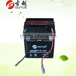 12V 2.5Ah Maintenance Free Motorcycle Battery With High Quality thumbnail-1