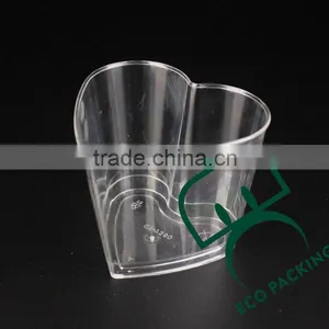Heart-shaped Ice Cream/yogurt/cake/dessert/jelly Plastic Cup thumbnail-1