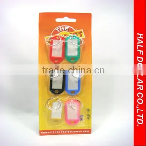 6PCS Key Indicators/Key Chain/ Key Ring thumbnail-1