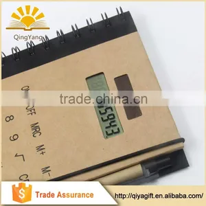 Office & School Supplies Notepad WIth Calculator Business Stationery Kraft Spiral Notebook thumbnail-4