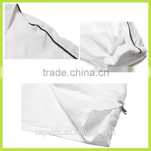 Custom Polyester White Winter Windbreaker Jacket thumbnail-2