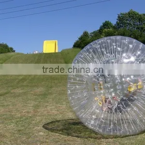 2016 Human Hamster Ball,Cheap Price Grass Zorbing Ball, Durable Inflatable Zorb Ball for Sale thumbnail-1
