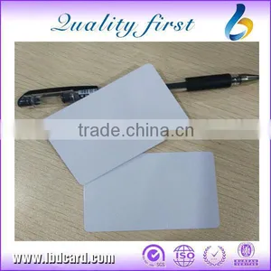 White Blank Unique 125 KHz EM4200 ID Badges With UID Printing thumbnail-1