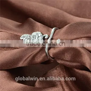 New European Design Valentines' Gift Rose Value 925 Silver Rings thumbnail-4
