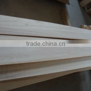 Finger Joint Paulownia Wooden Blinds Slats thumbnail-1