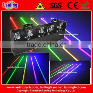 Fat Beam Moving Head 5 Colors Sound DJ Laser Light thumbnail-1