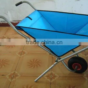 Factory Price Foldable Steel Frame Wheel Barrow thumbnail-1