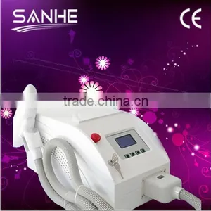 Beijing Sanhe Manufacturer Portable Q Switched Nd Yag Telangiectasis Treatment Laser Tattoo Removal And Skin Rejuvenation/powerful Nd Yag Laser Q Switched Nd Yag Laser Tattoo Removal Machine thumbnail-4