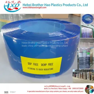 ESD Anti-static Flexible Transparent Stable Vinyl Plastic PVC Strip Door Curtain Rolls thumbnail-5