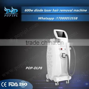 2016 New 600w Diode Laser 808nm Hair Removal Machine Big Spot Size From China Factory Approval ce Poplaser Diode Laser 808nm thumbnail-5