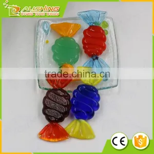 New Murano Style Glass Candies - Art Ornament Set of 6 Sweets (Candy) 018-019 thumbnail-1