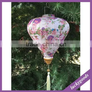 XK110 Chinese Style Red Outdoor Printing Lantern Whoelsale thumbnail-2