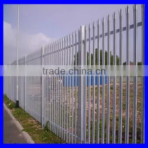 1.2m Round / Notched /w Galvanized Palisade Fence thumbnail-1