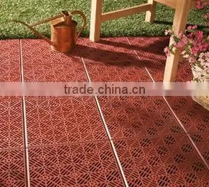 Garden Decorative Cheap Plastic Sideway Tile Flooring thumbnail-2